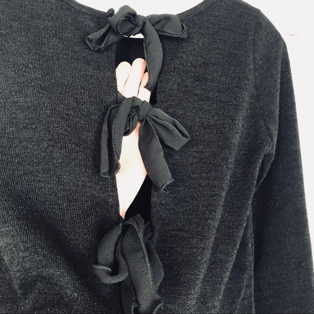 𝅺LOVE Culture Ribbon Back Top - Picture 4 of 5